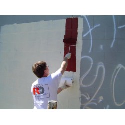 Non-woven wall reinforcement fleece for cracked wall substrates | RD-Mur Fleece